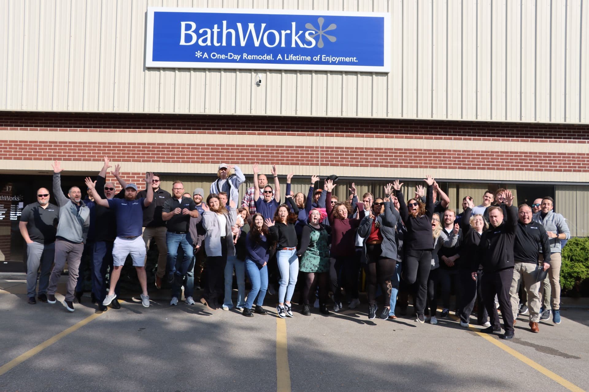BathWorks Michigan Full Team Picture